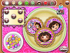 Dora Cookies Decoration  New Game
