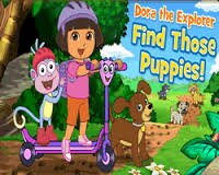 Dora find the puppies games