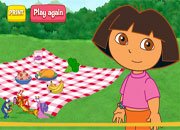 Dora Food Pyramid game