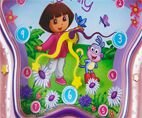 Dora Fun Clocks game