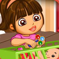 Dora Baby Care game