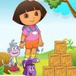 Dora Build Blocks Game