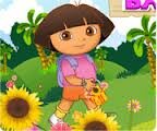 Dora Flower Basket Game